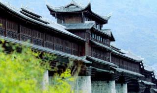 濯水古镇风雨廊桥