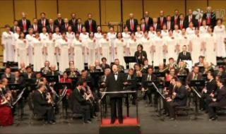 歌唱祖国大合唱指挥