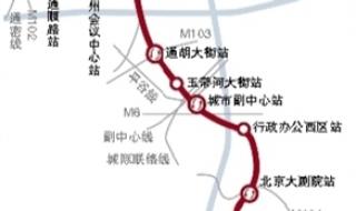 北京地铁规划线路图