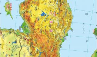 土耳其地理位置地图