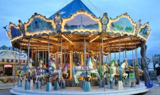 旋转木马唯美图片 旋转木马唯美图片